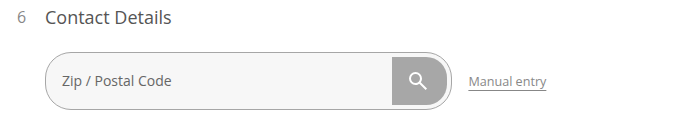 Address Lookup Form