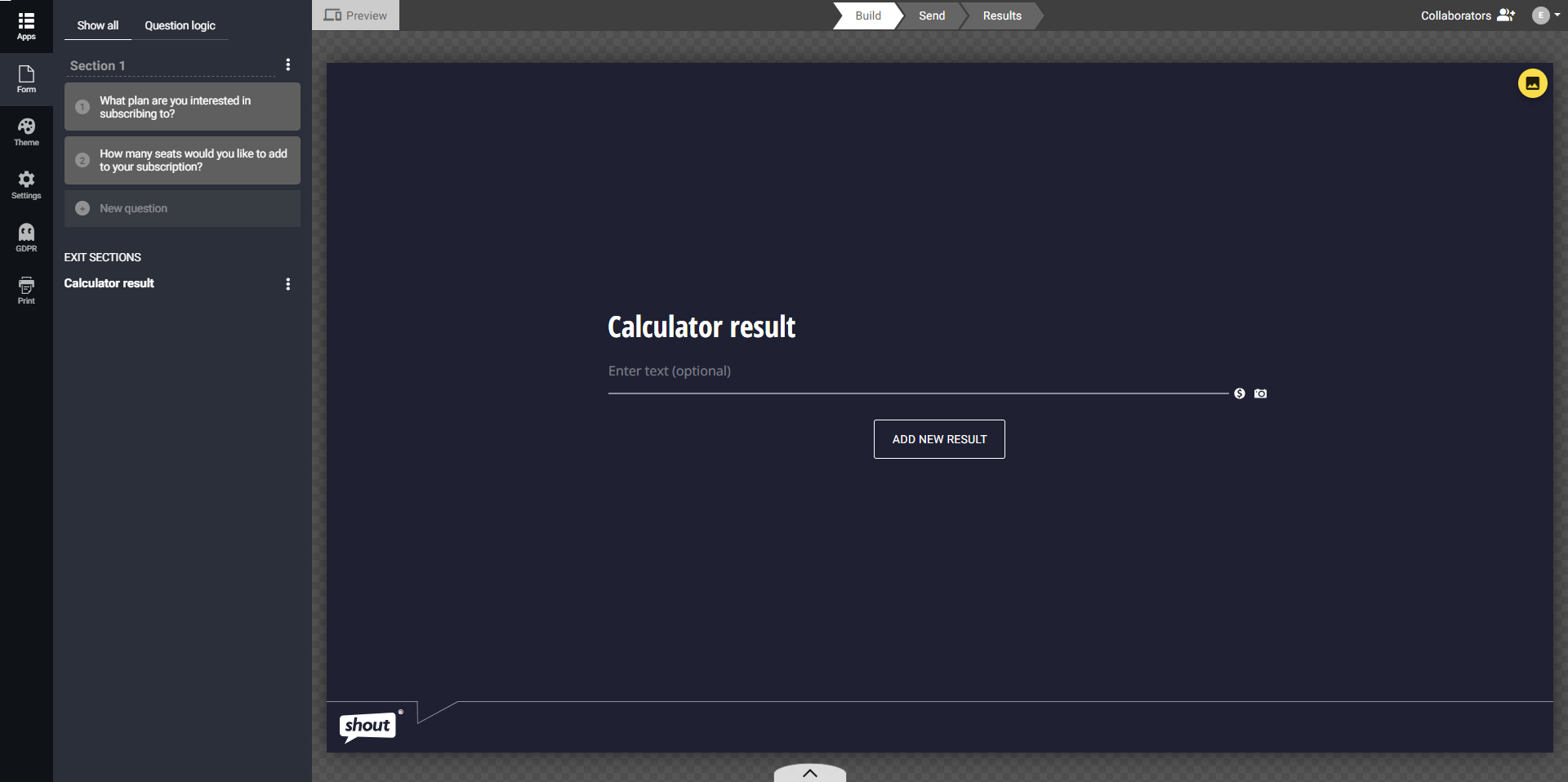 Add Formulas To Calculator Results