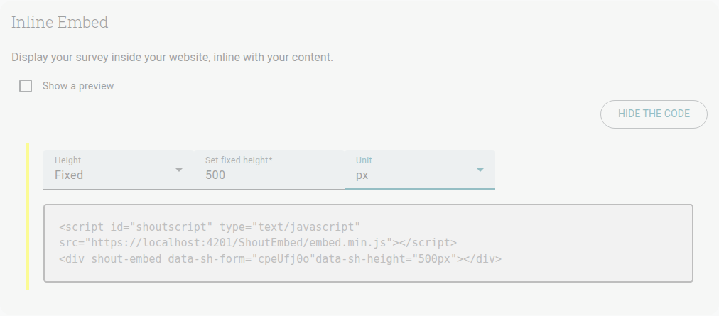 Embed Code For Web Calculators