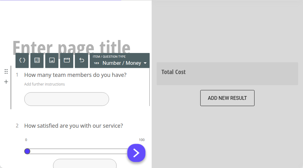Show Results Side-By-Side With Your Calculator