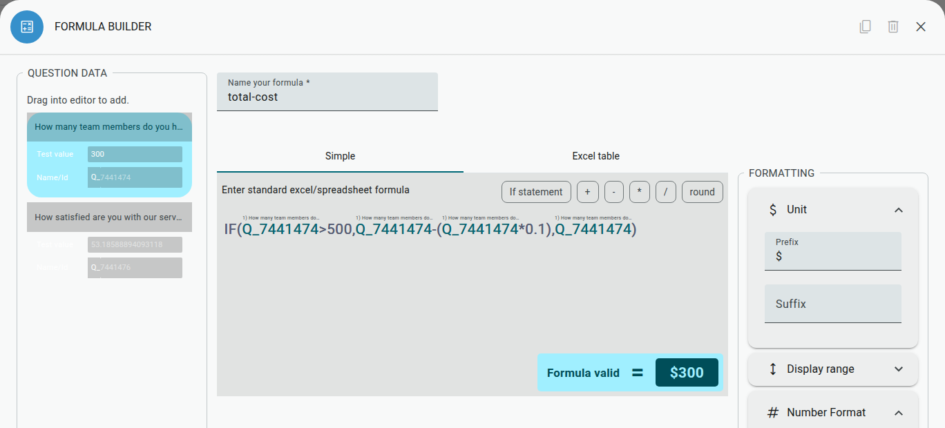Create IF Statements In The Simple Formula Builder